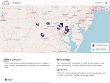Tablet Screenshot of cliffcloud.com